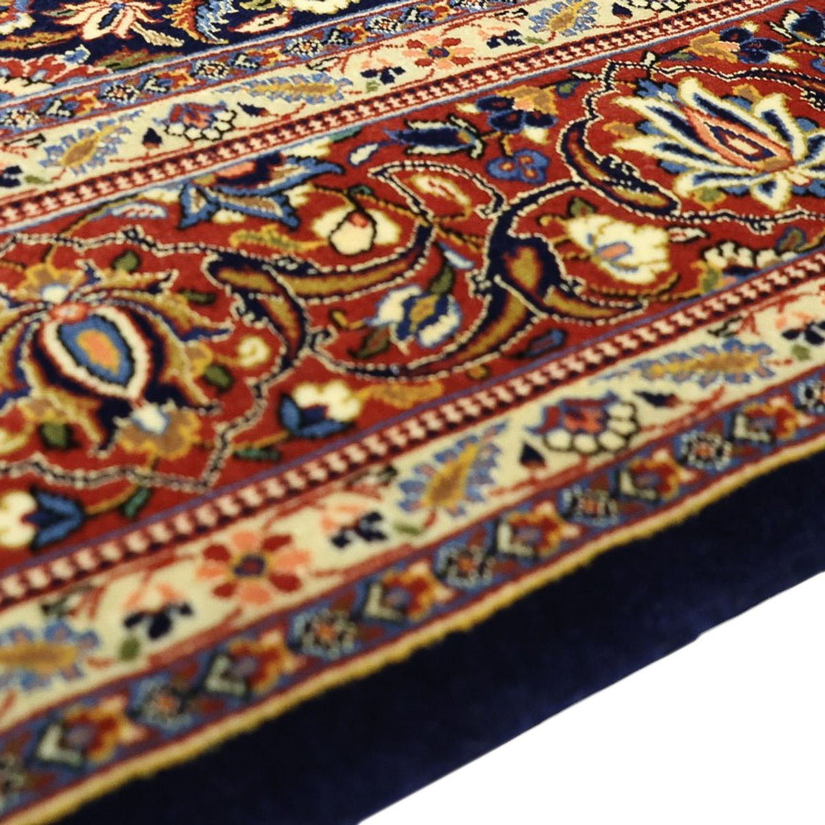 Perser Rug - Keshan - 203 x 132 cm - dark blue