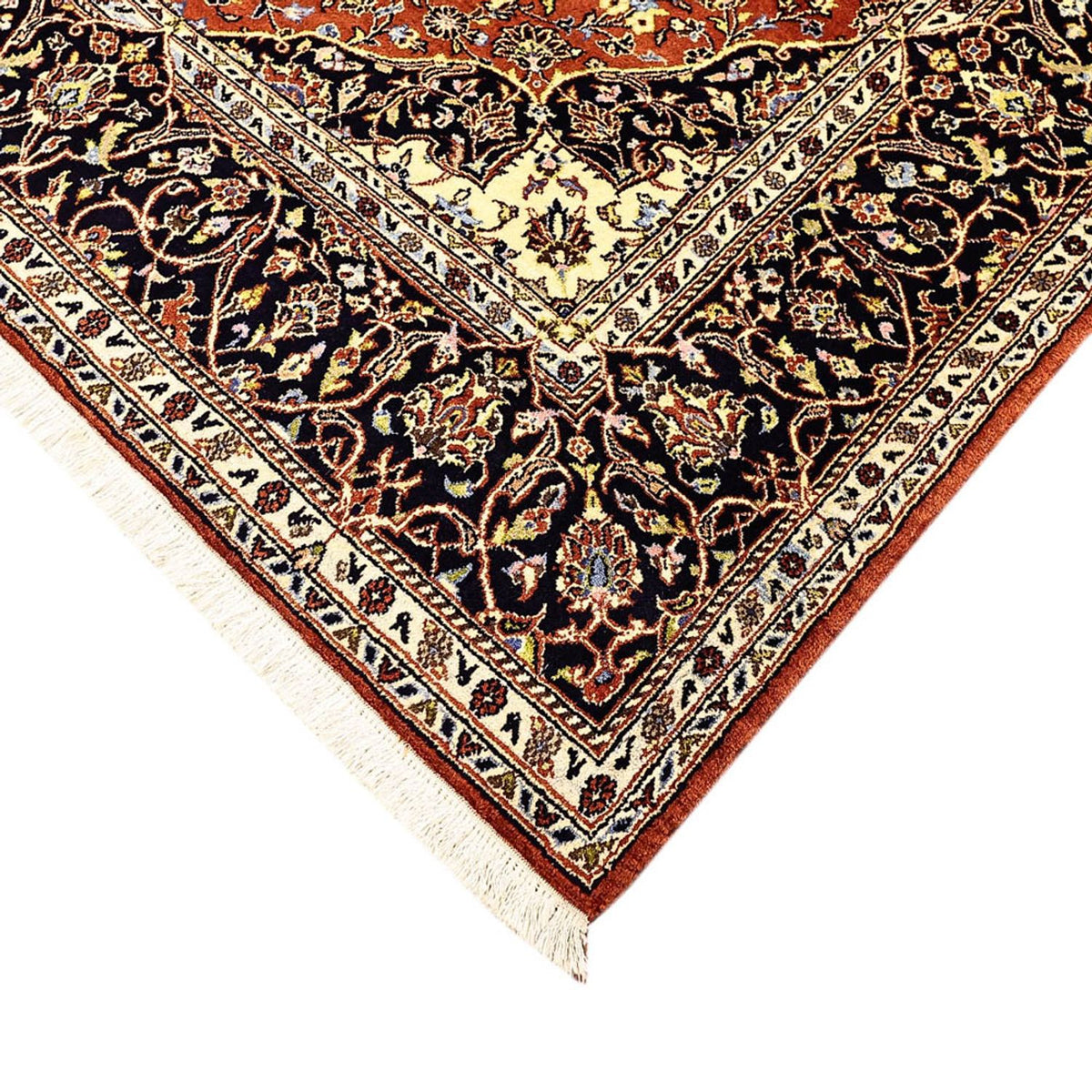 Perser Rug - Keshan - 215 x 138 cm - terracotta