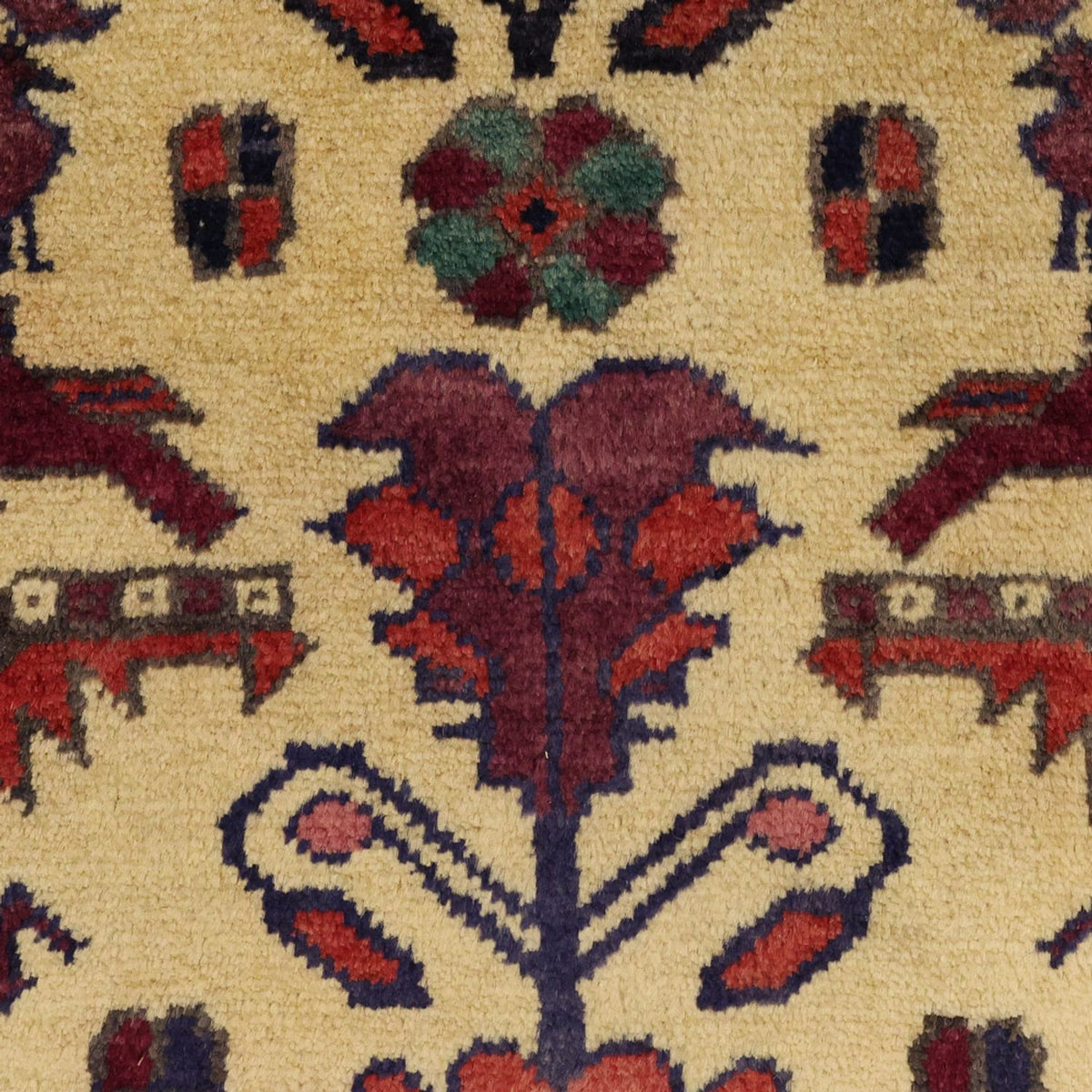 Runner Belutsch Rug - 212 x 97 cm - light green