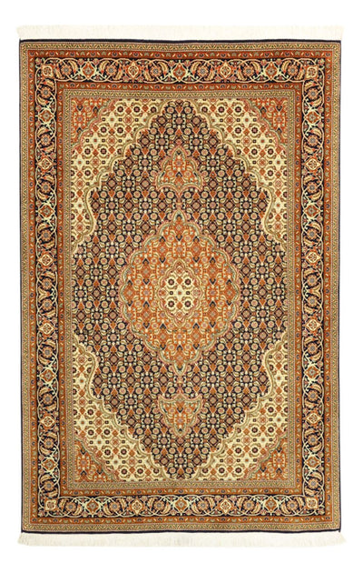 Tabriz - 50 Raj Rug 101x153cm - Persian Rugs
