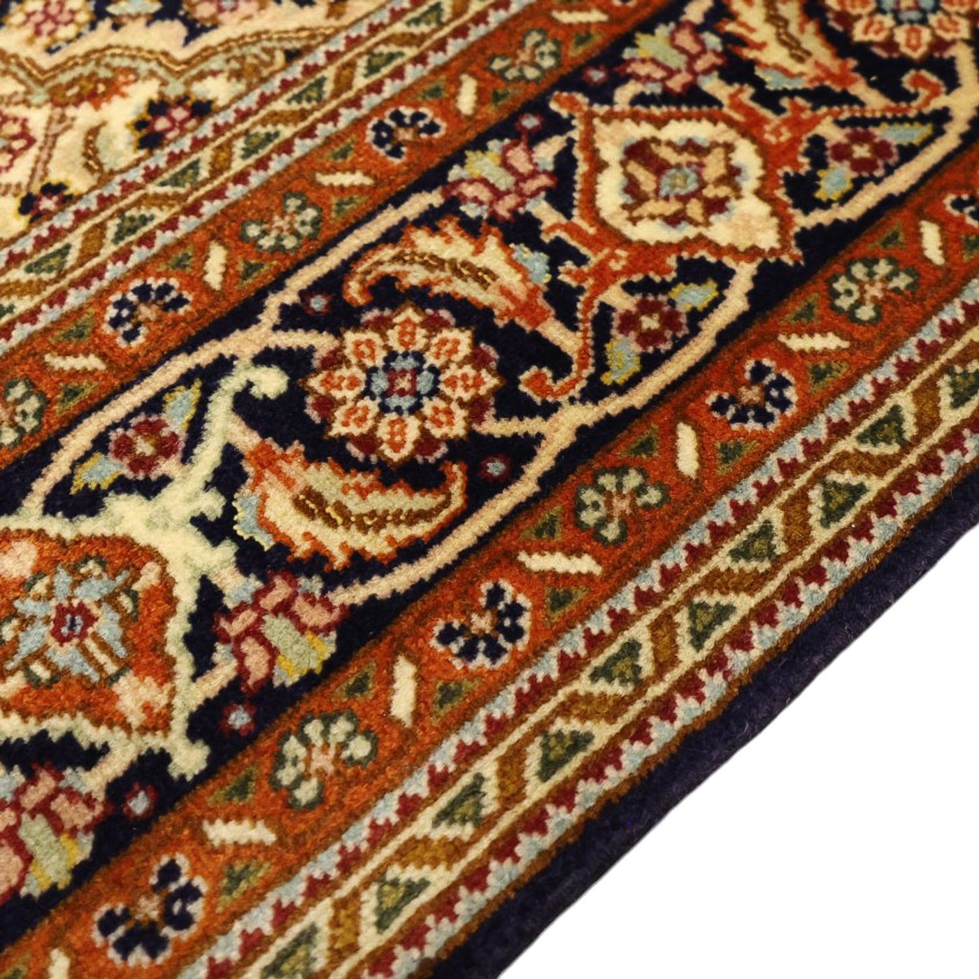 Täbriz - 50 Raj Teppich 153x101cm - Perserteppich