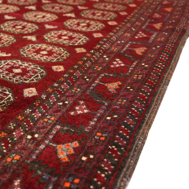 Runner Belutsch Rug - 193 x 108 cm - dark red