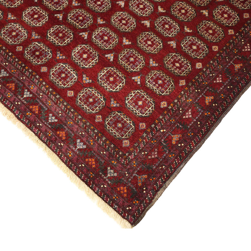 Runner Belutsch Rug - 193 x 108 cm - dark red