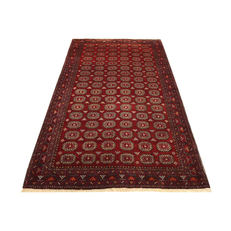 Runner Belutsch Rug - 193 x 108 cm - dark red