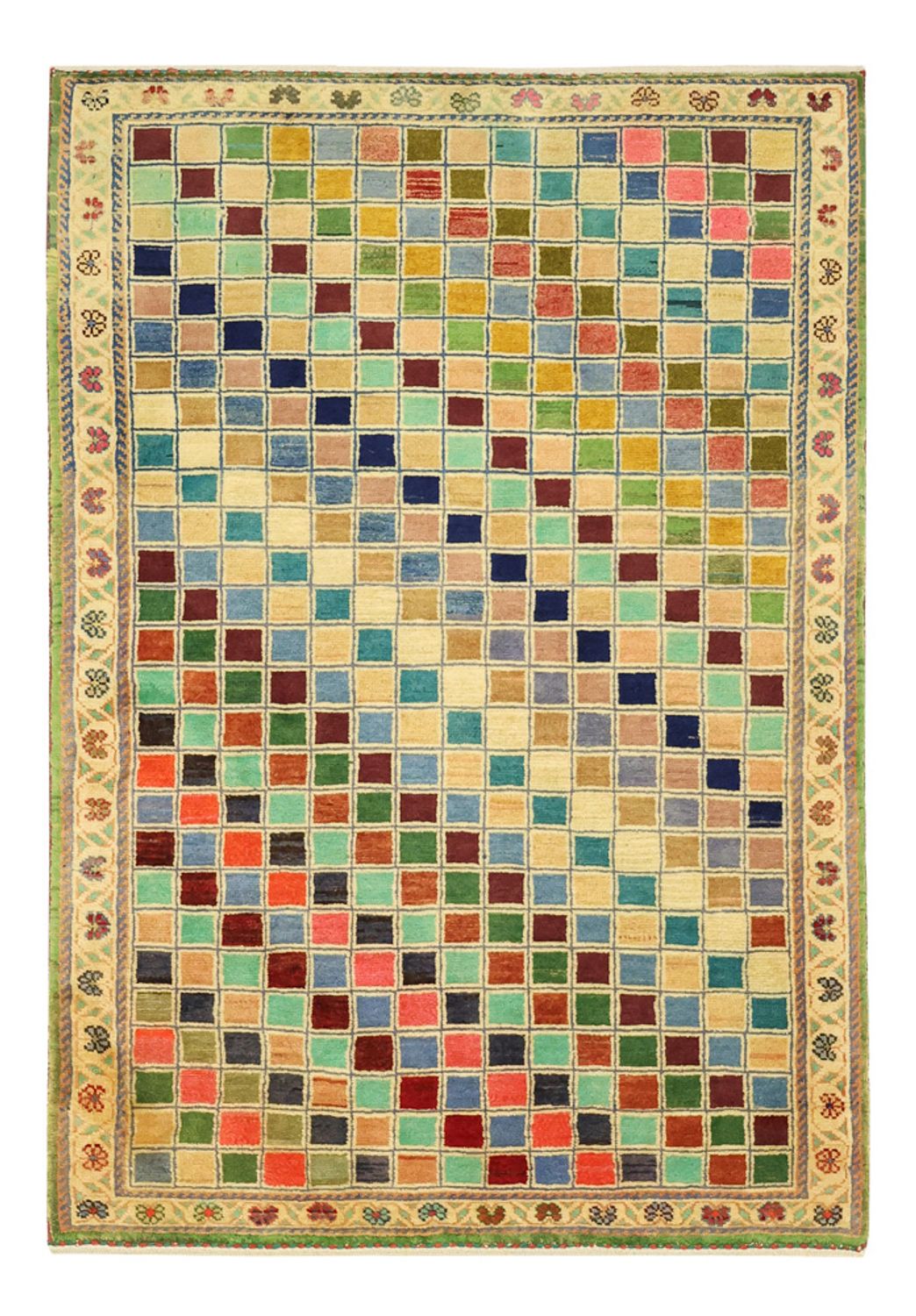 Gabbeh Rug - Loribaft Perser - 117 x 79 cm - multicolored