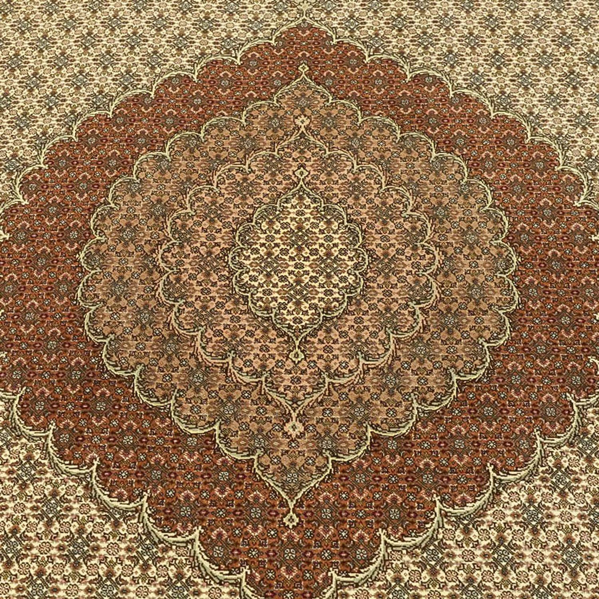 Perser Rug - Tabriz - Royal - Royal - 350 x 251 cm - sand