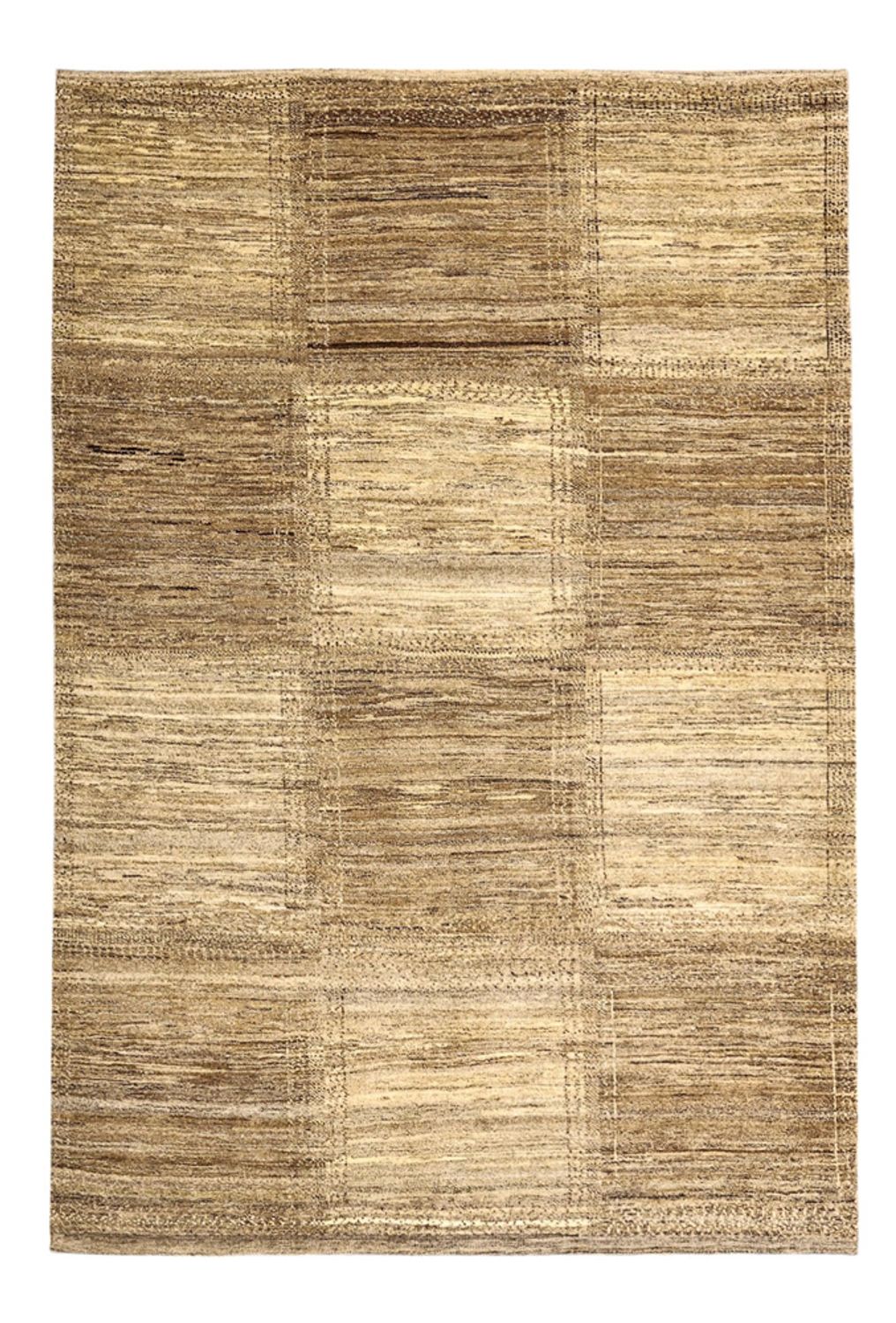 Gabbeh Rug - Loribaft Perser - 238 x 175 cm - dark beige
