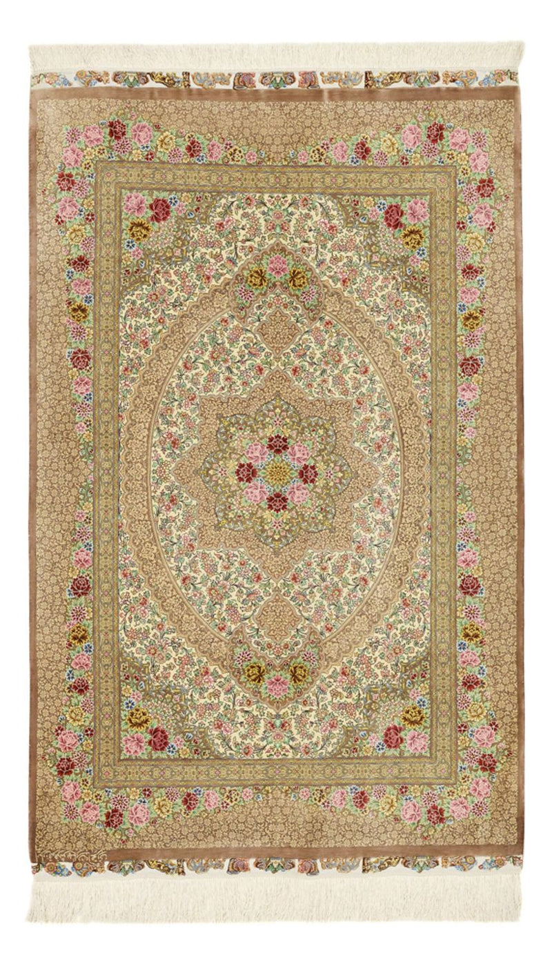 Perser Rug - Ghom - Royal - 165 x 101 cm - light beige