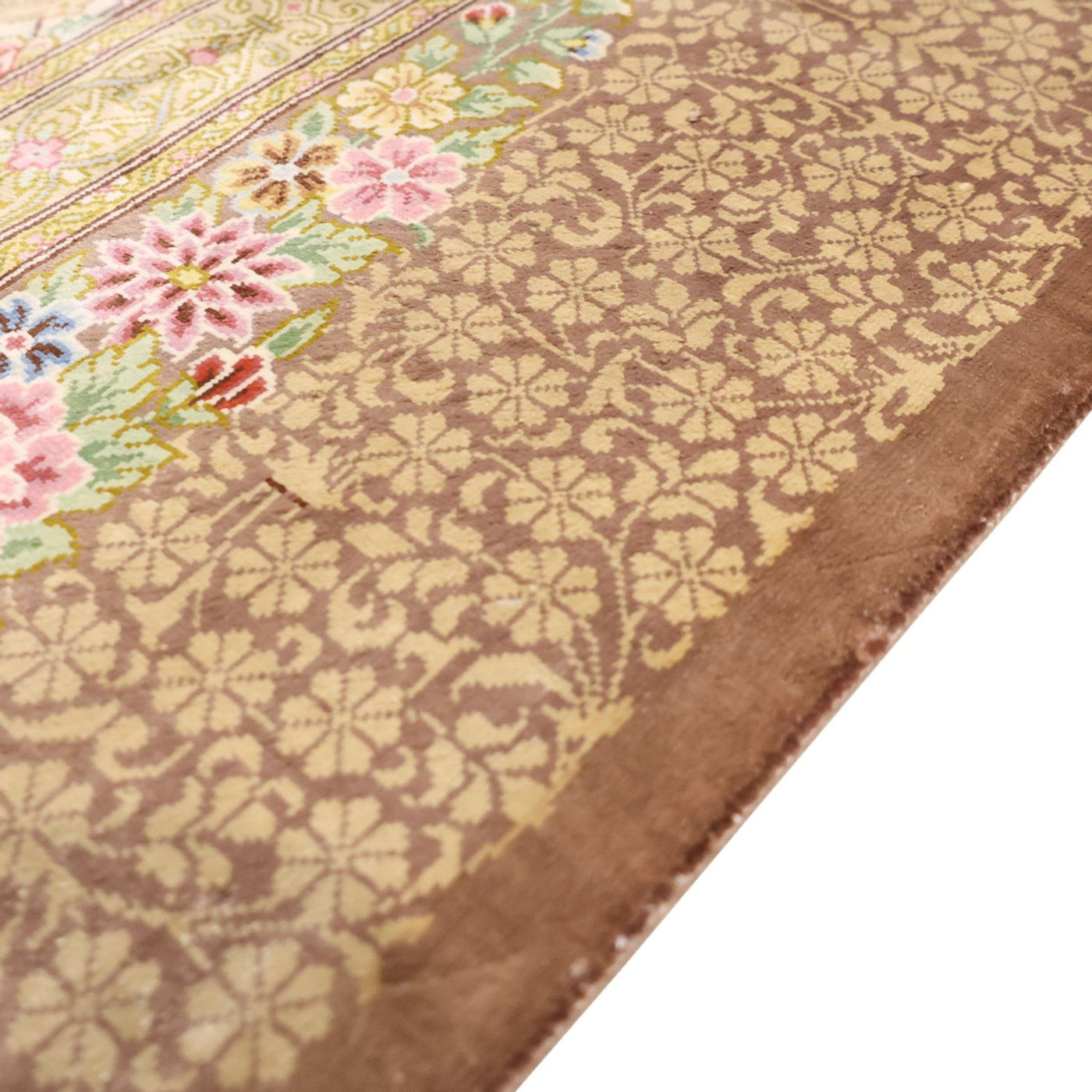 Qom Rug 165x101cm - Persian Rugs