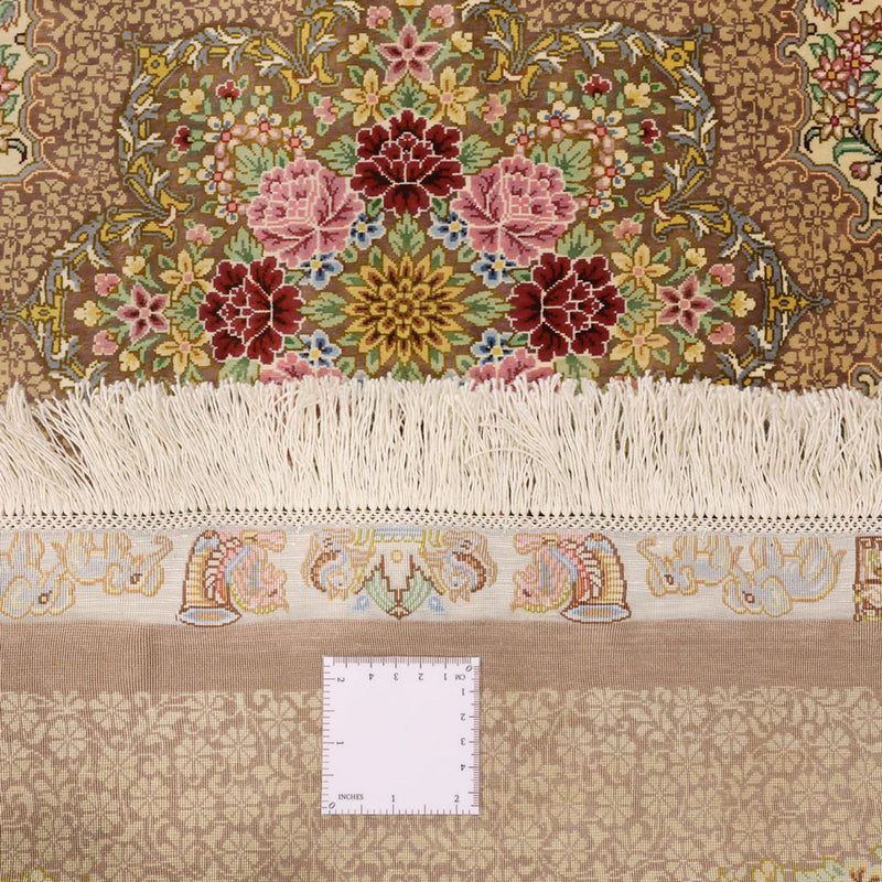 Perser Rug - Ghom - Royal - 165 x 101 cm - light beige