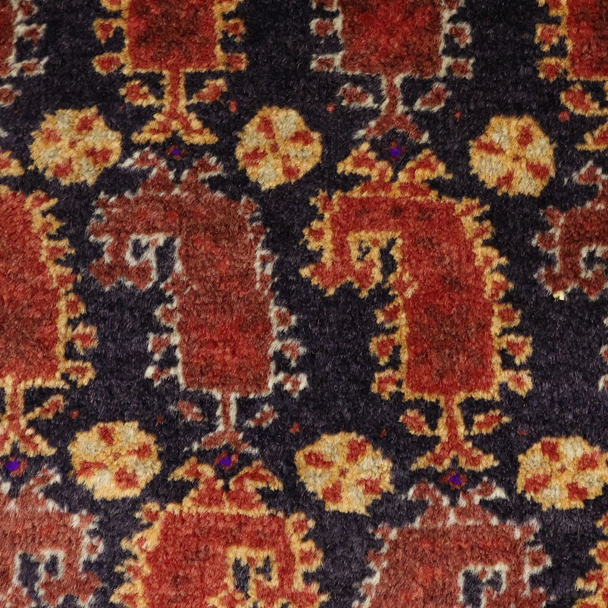 Runner Belutsch Rug - 190 x 98 cm - dark red