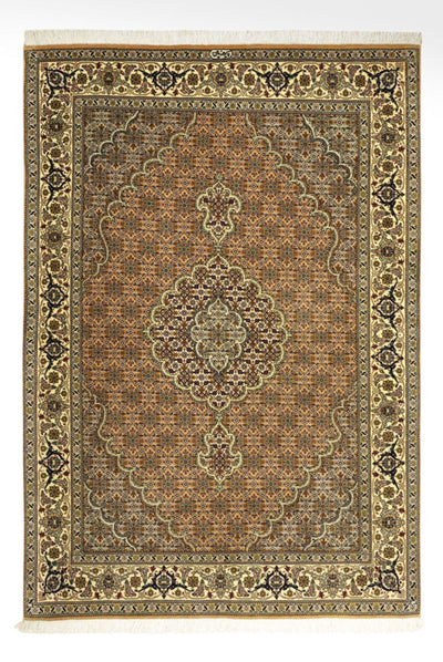 Tabriz - 50 Raj Rug 102x150cm - Persian Rugs