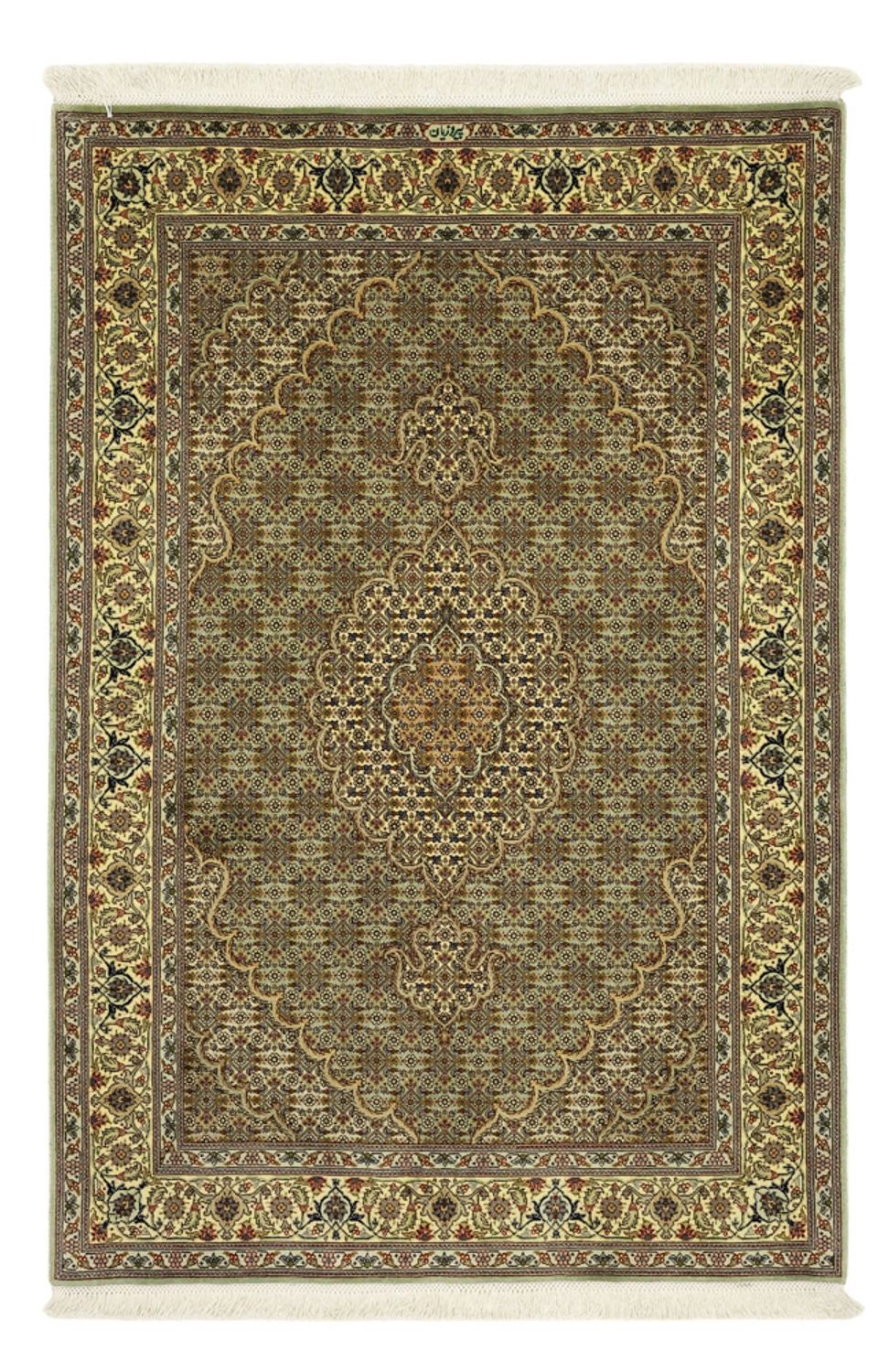 Perser Rug - Tabriz - Royal - 151 x 100 cm - olive green