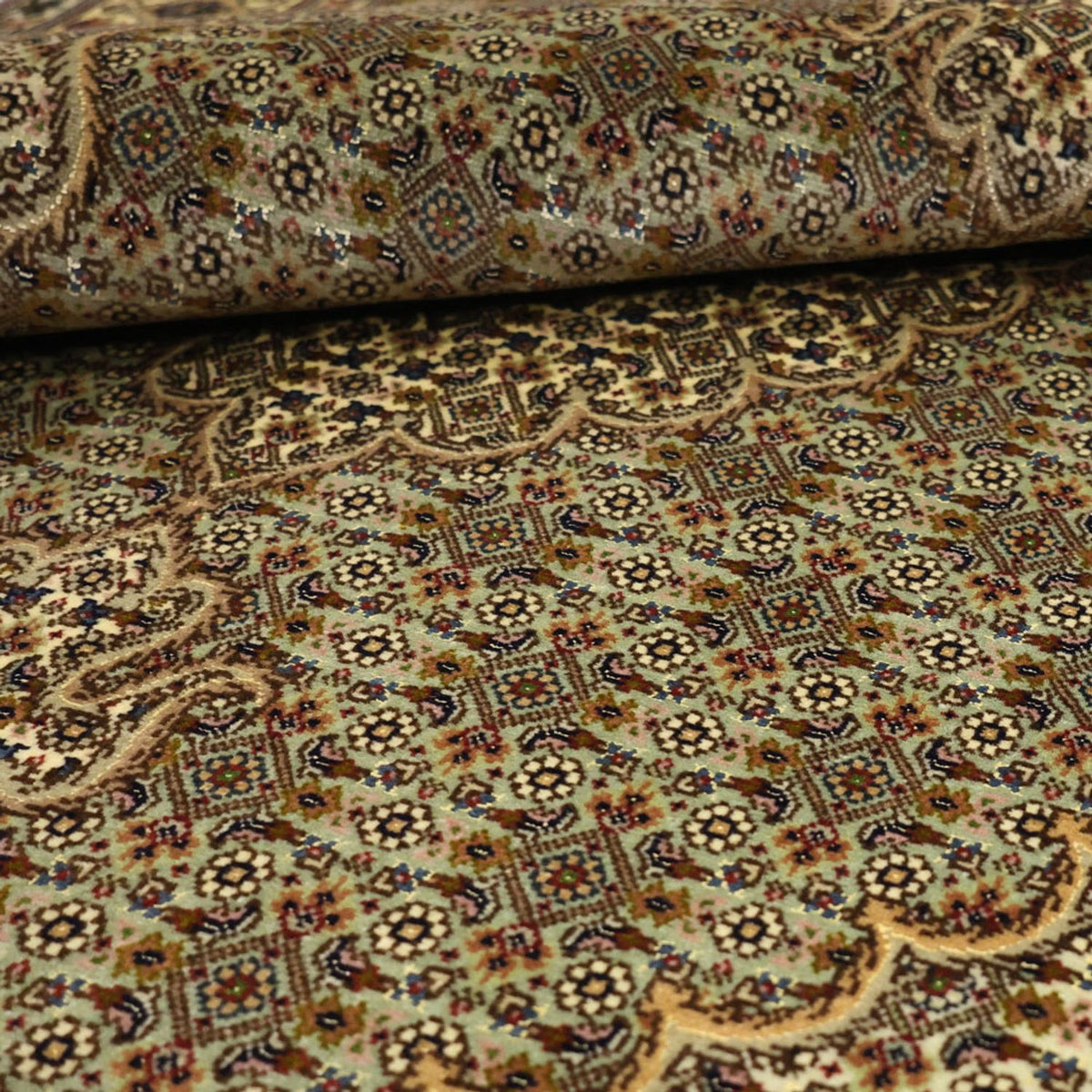 Perser Rug - Tabriz - Royal - 151 x 100 cm - olive green