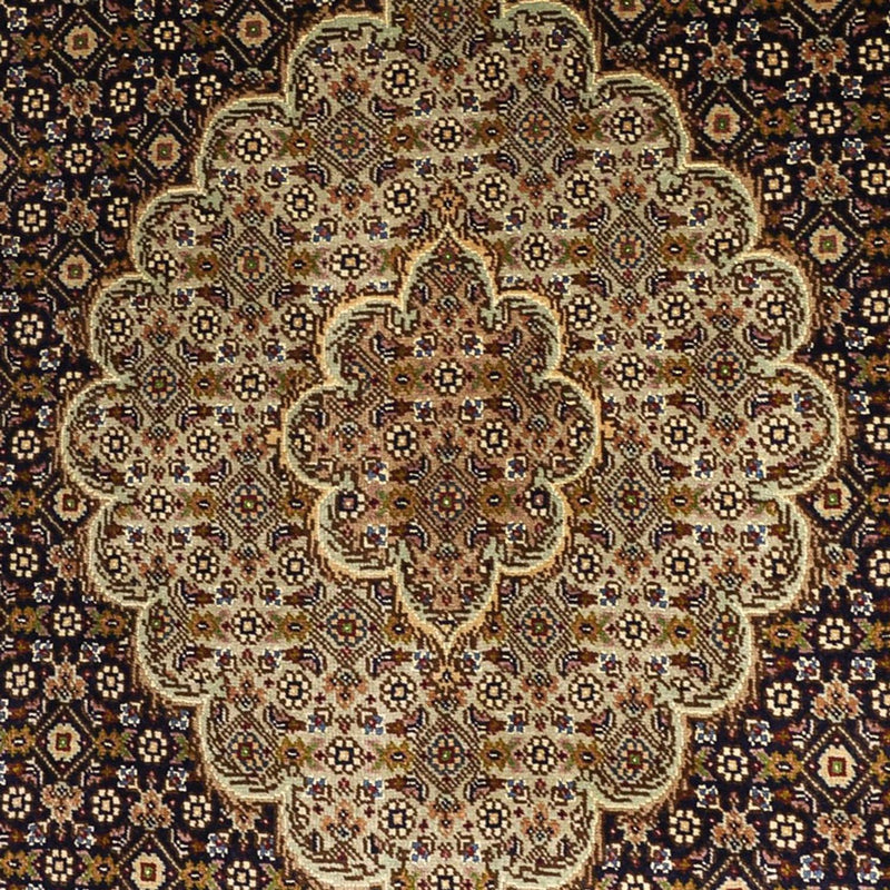 Perser Rug - Tabriz - Royal - Silk Warp - 149 x 100 cm - dark beige
