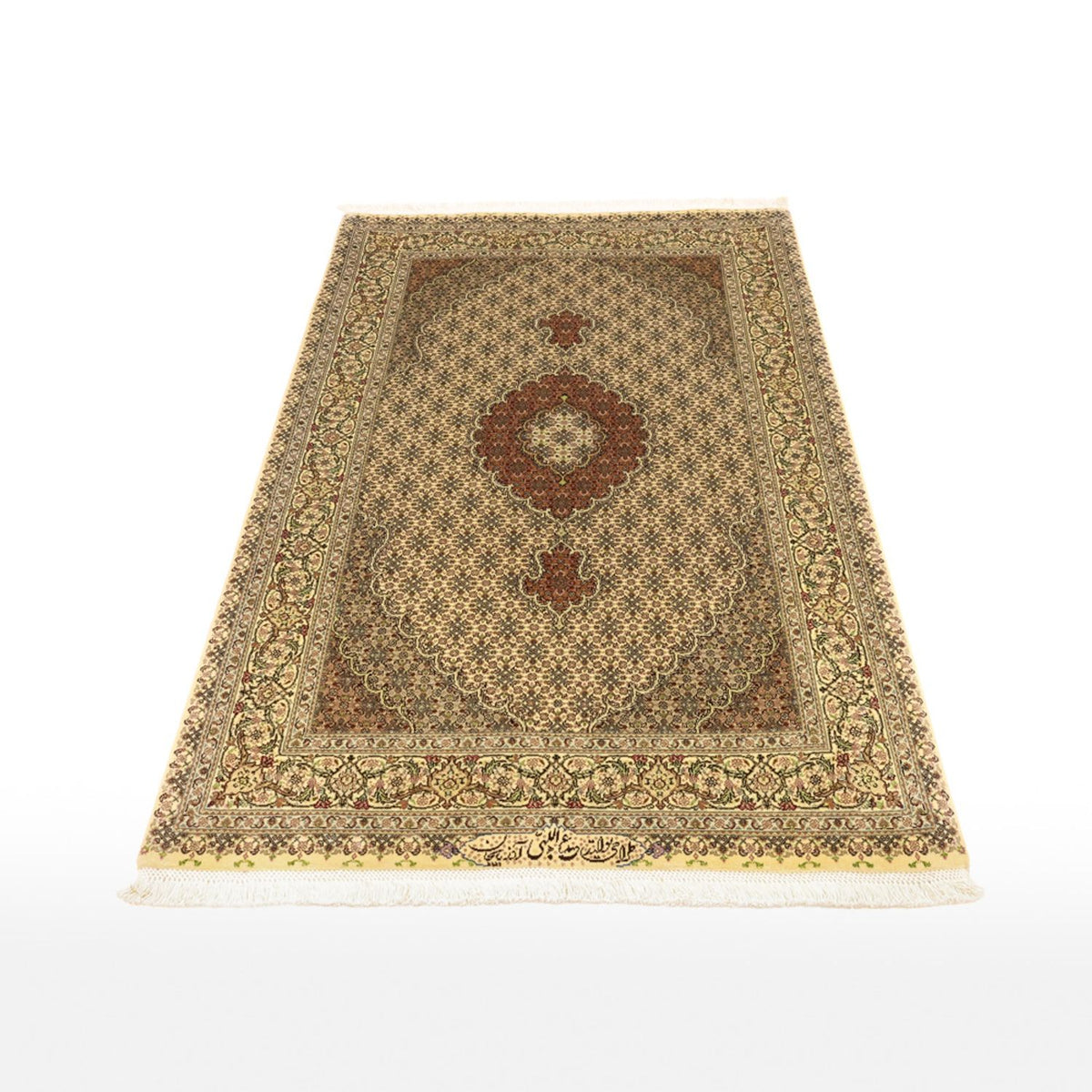 Perser Rug - Tabriz - Royal - 152 x 103 cm - olive green