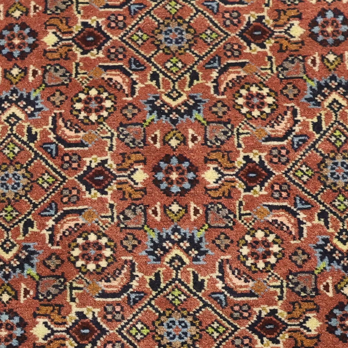 Runner Perser Rug - Bidjar - 293 x 88 cm - terracotta