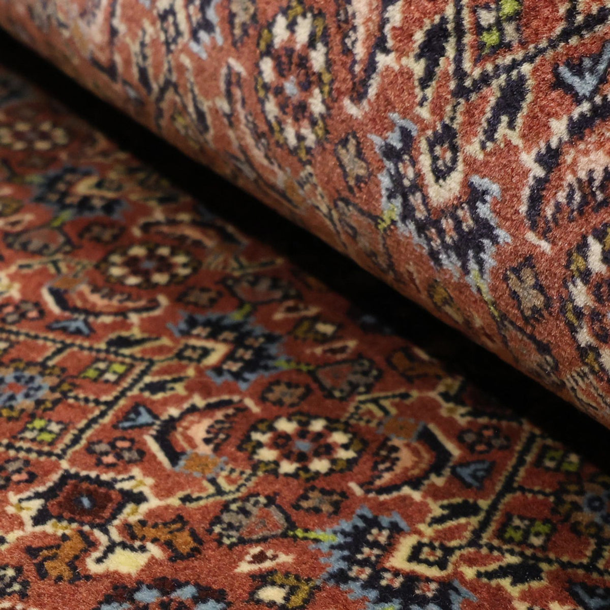 Runner Perser Rug - Bidjar - 293 x 88 cm - terracotta