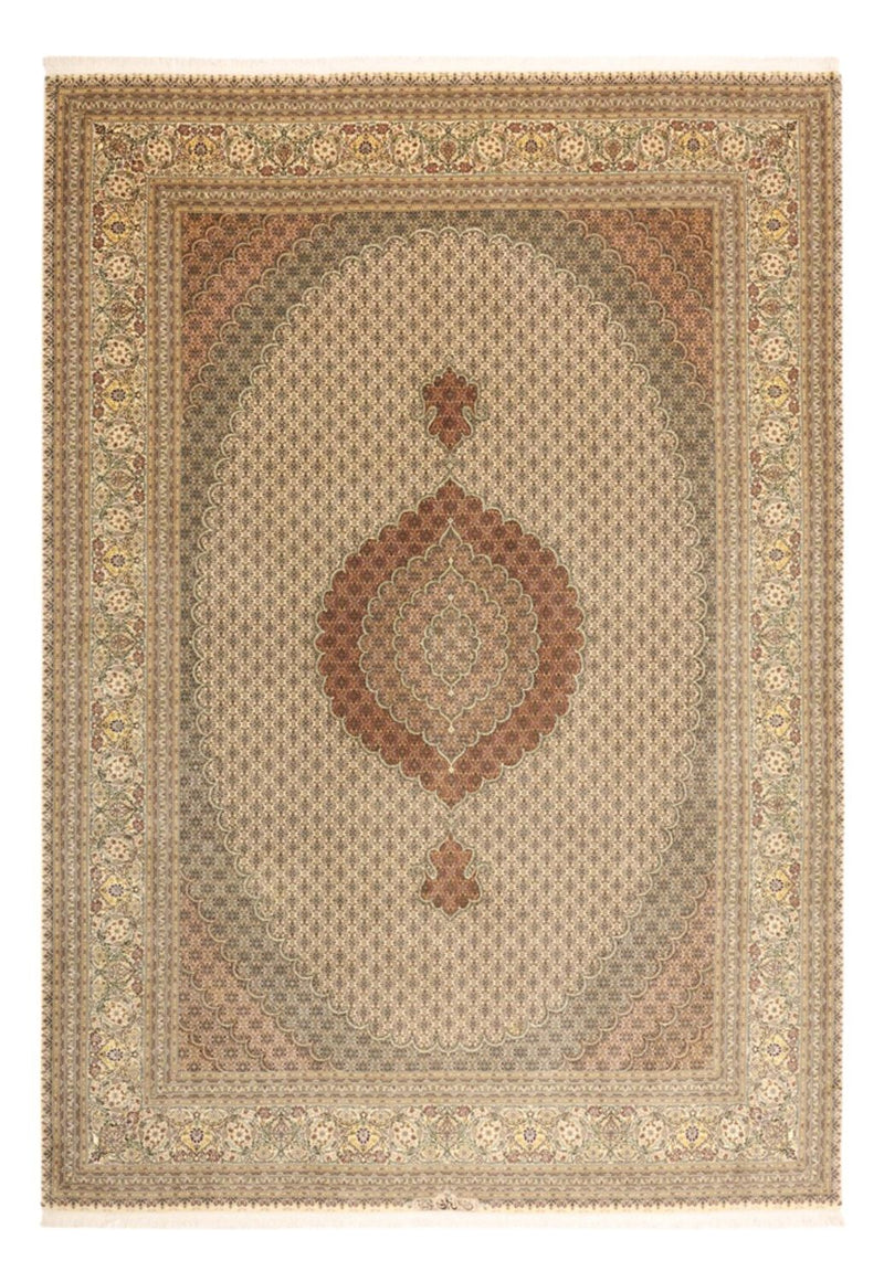 Perser Rug - Tabriz - Royal - Royal - 348 x 248 cm - light beige
