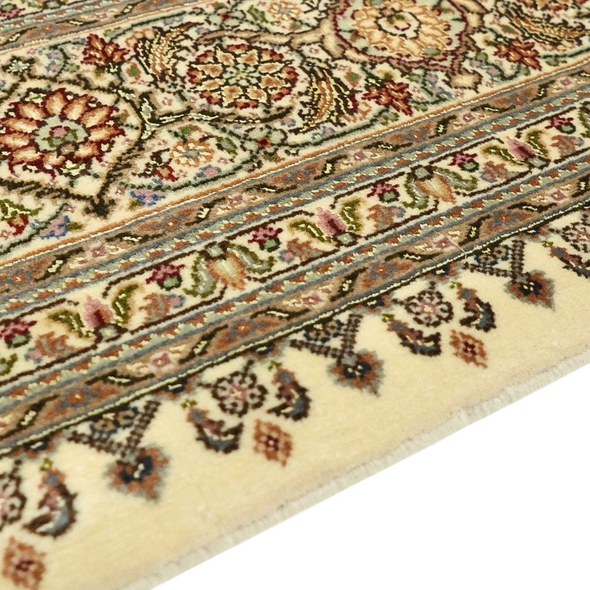 Perser Rug - Tabriz - Royal - Royal - 197 x 154 cm - dark beige