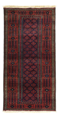 Runner Belutsch Rug - 188 x 99 cm - dark red