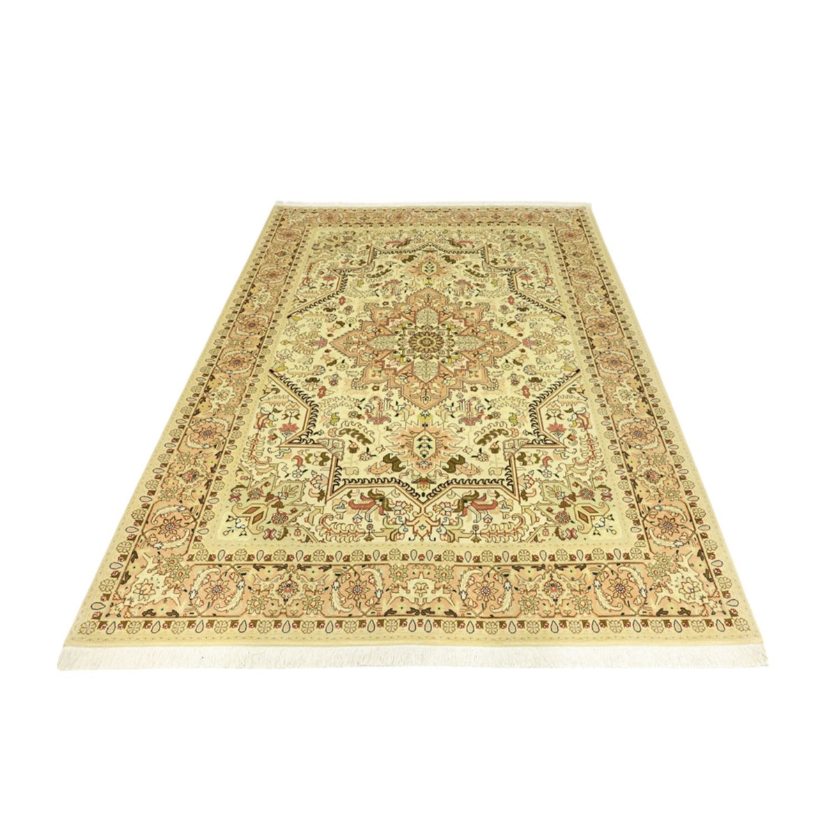 Perser Rug - Tabriz - Royal - 203 x 147 cm - beige