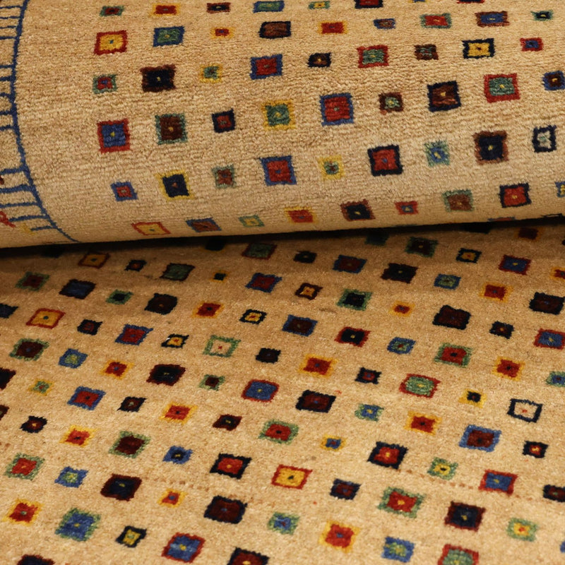 Gabbeh Rug - Loribaft Perser - 164 x 79 cm - gold