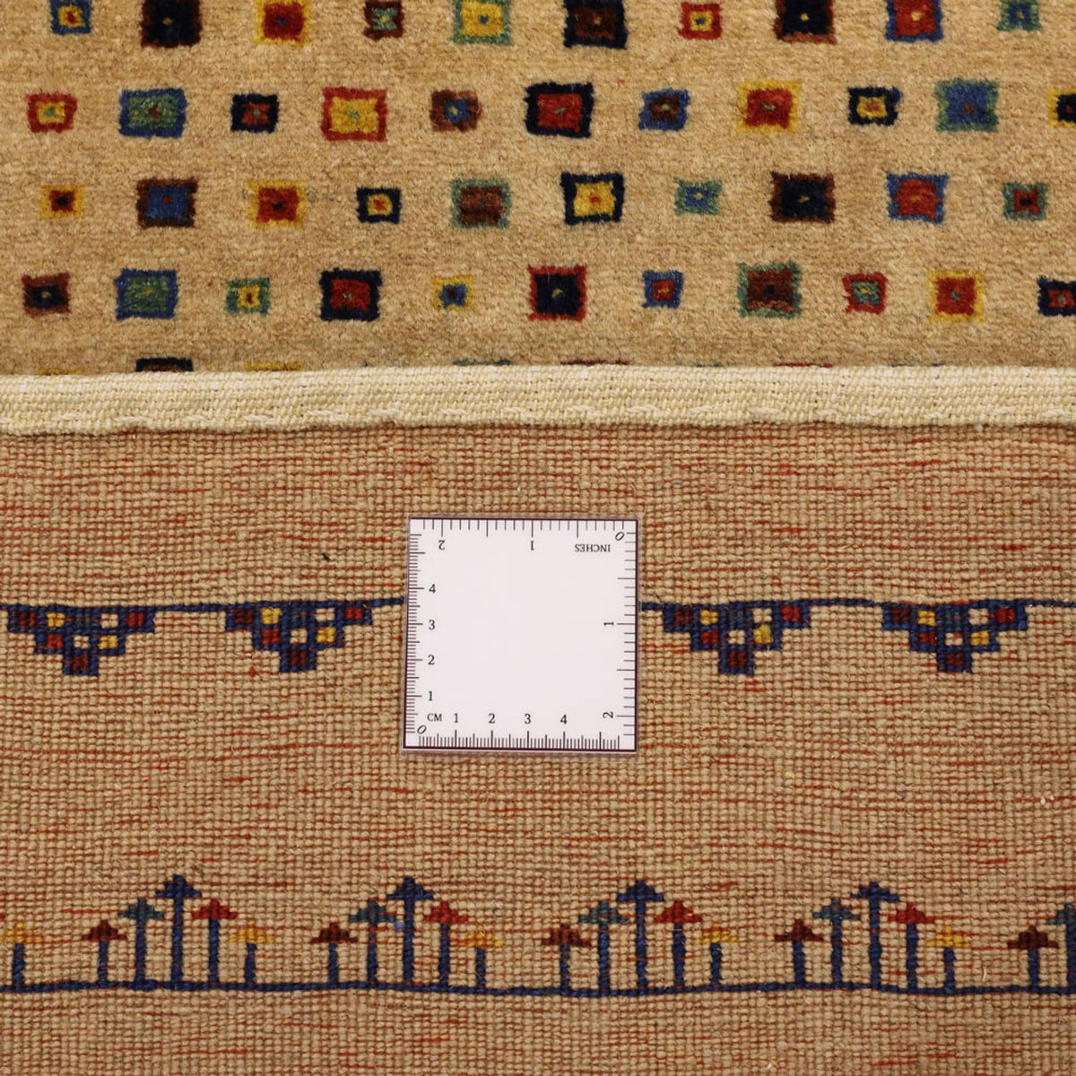 Gabbeh Rug - Loribaft Perser - 164 x 79 cm - gold