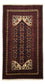 Belutsch Rug - 210 x 115 cm - dark red
