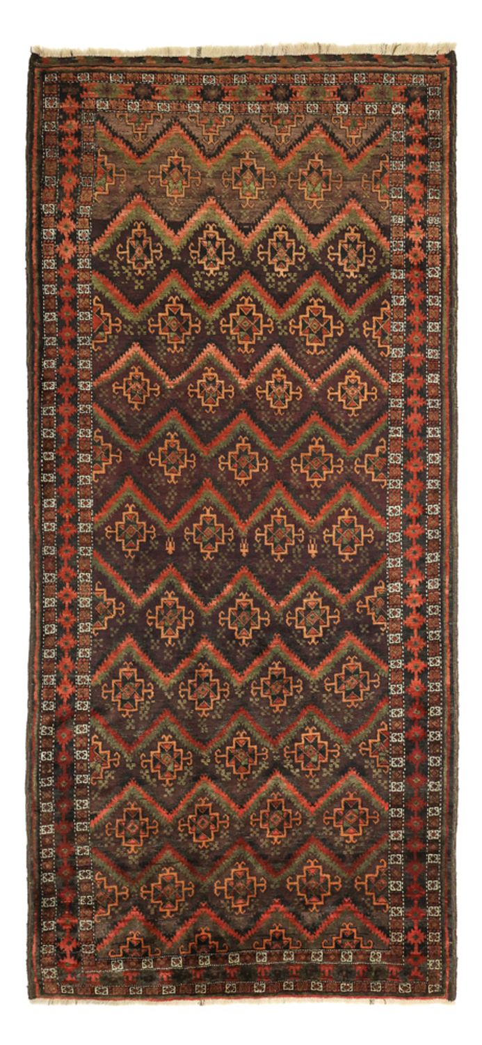 Runner Belutsch Rug - 294 x 141 cm - dark beige