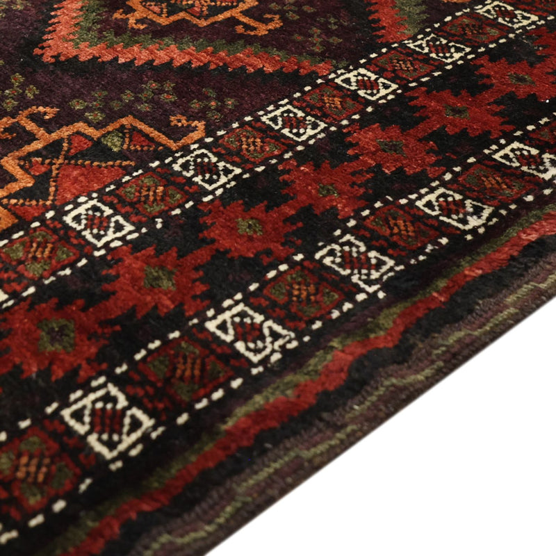 Runner Belutsch Rug - 294 x 141 cm - dark beige