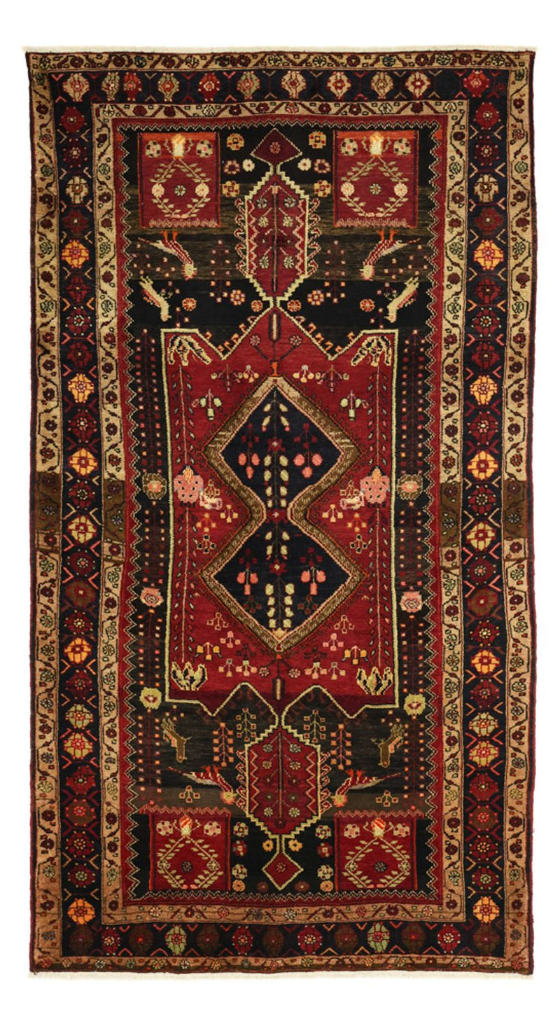 Perser Rug - Nomadic - 285 x 150 cm - dark red