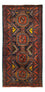 Runner Belutsch Rug - 198 x 98 cm - dark red
