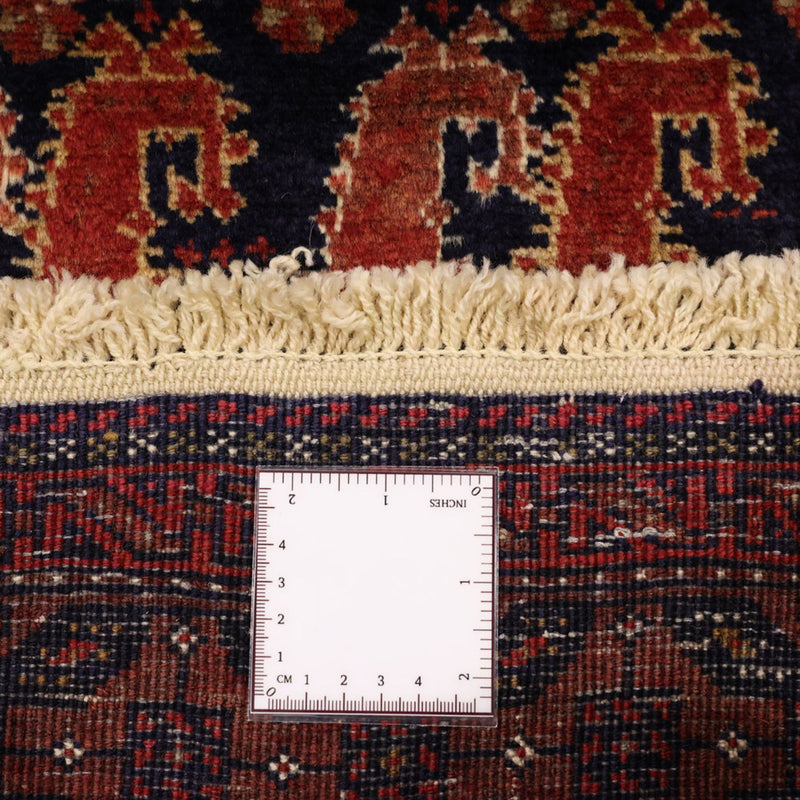 Runner Belutsch Rug - 194 x 100 cm - dark red