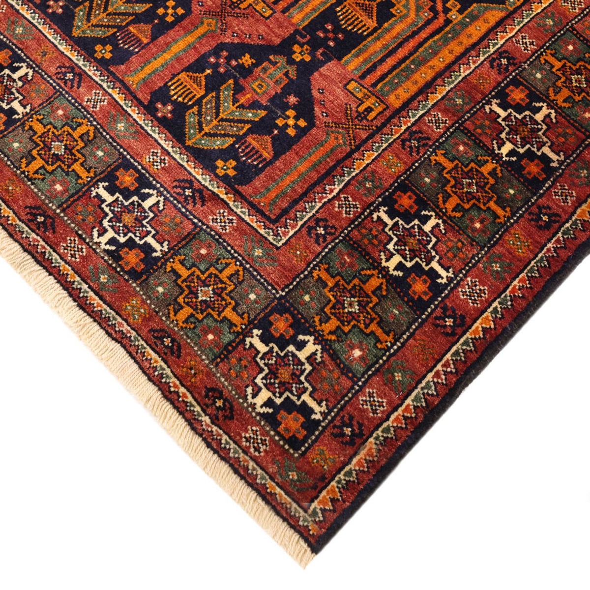 Runner Belutsch Rug - 237 x 113 cm - terracotta