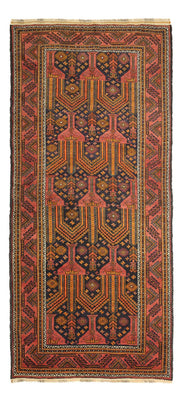 Runner Belutsch Rug - 249 x 113 cm - dark blue