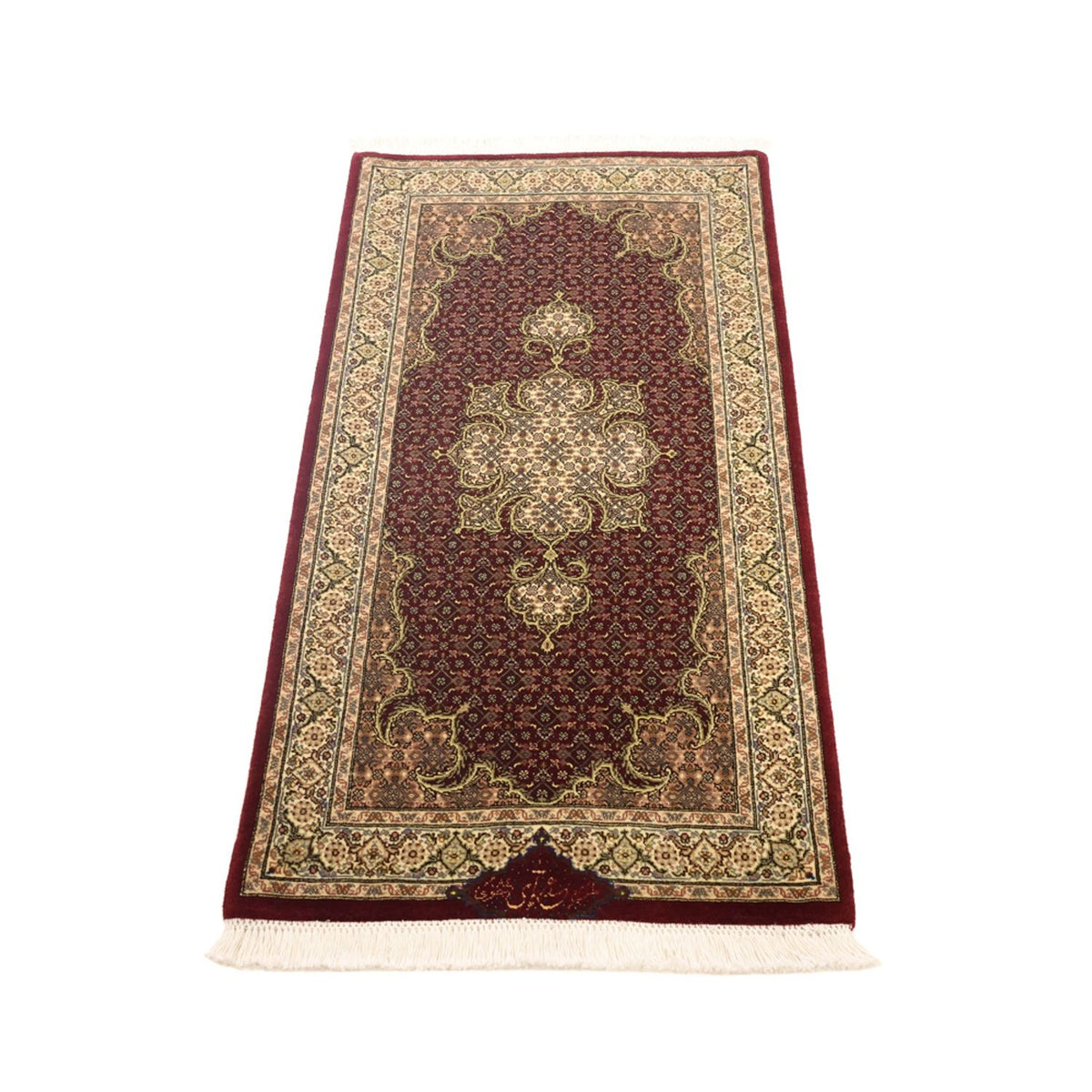 Perser Rug - Tabriz - Royal - Royal - 111 x 57 cm - dark beige