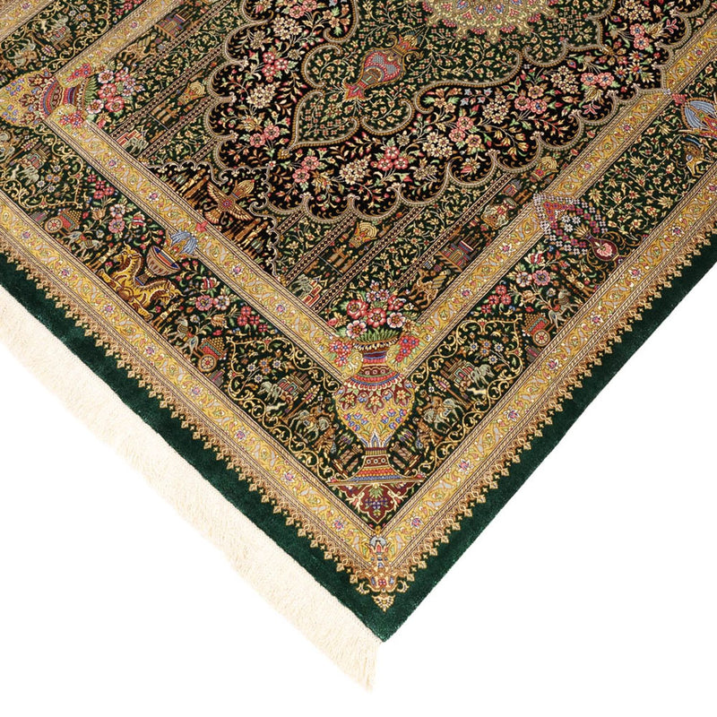 Perser Rug - Ghom - Royal - 156 x 99 cm - dark beige