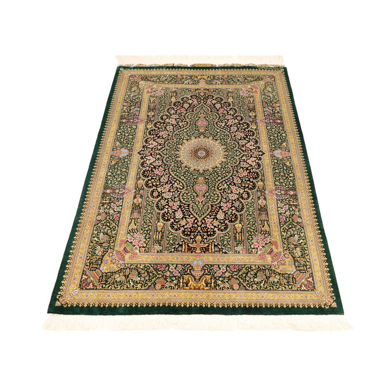Perser Rug - Ghom - Royal - 156 x 99 cm - dark beige