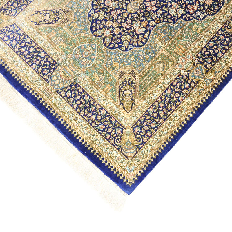 Perser Rug - Ghom - Royal - 126 x 76 cm - multicolored