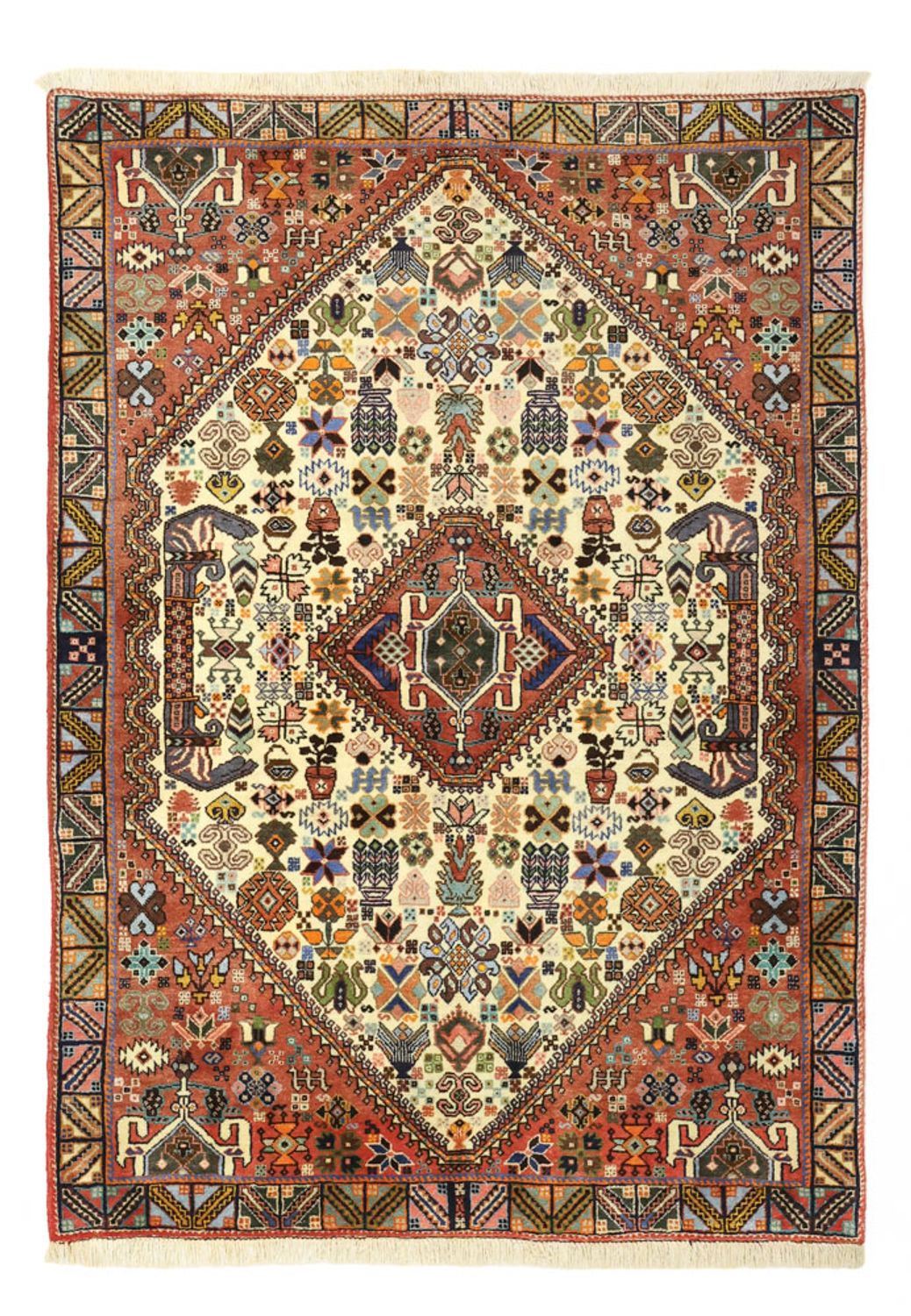 Perser Rug - Nomadic - 147 x 102 cm - multicolored