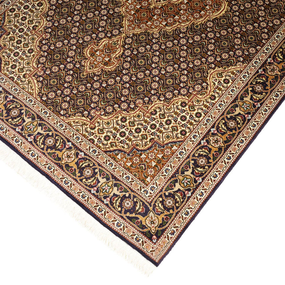 Perser Rug - Tabriz - Royal - 152 x 104 cm - dark beige