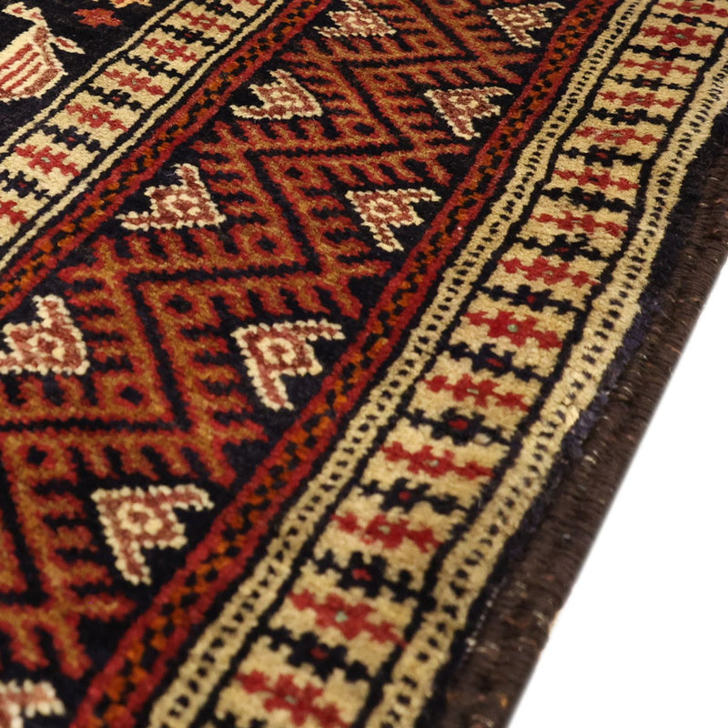 Belutsch Teppich 193x100cm - Orientteppich