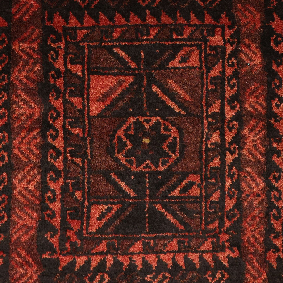 Belutsch Rug - 205 x 117 cm - dark red