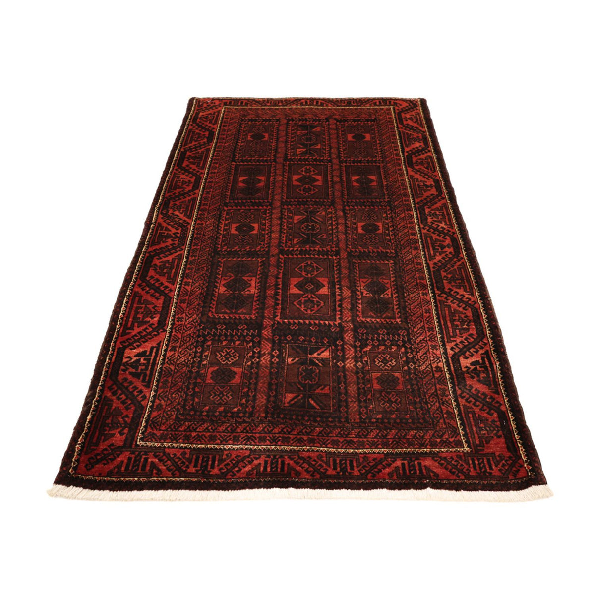 Belutsch Rug - 205 x 117 cm - dark red