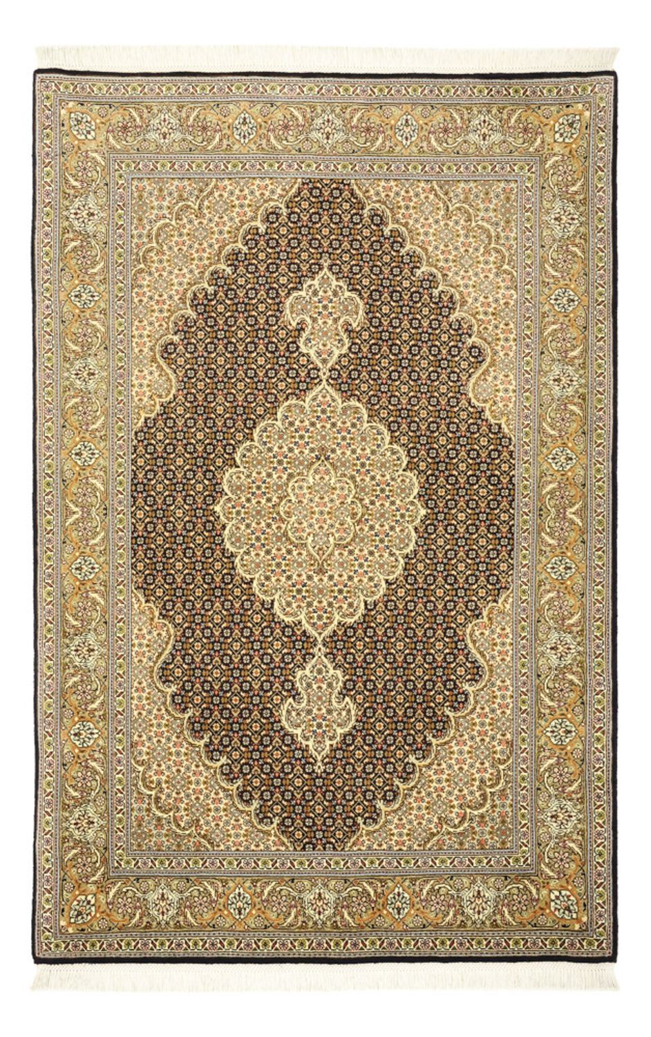Perser Rug - Tabriz - Royal - 154 x 102 cm - dark beige