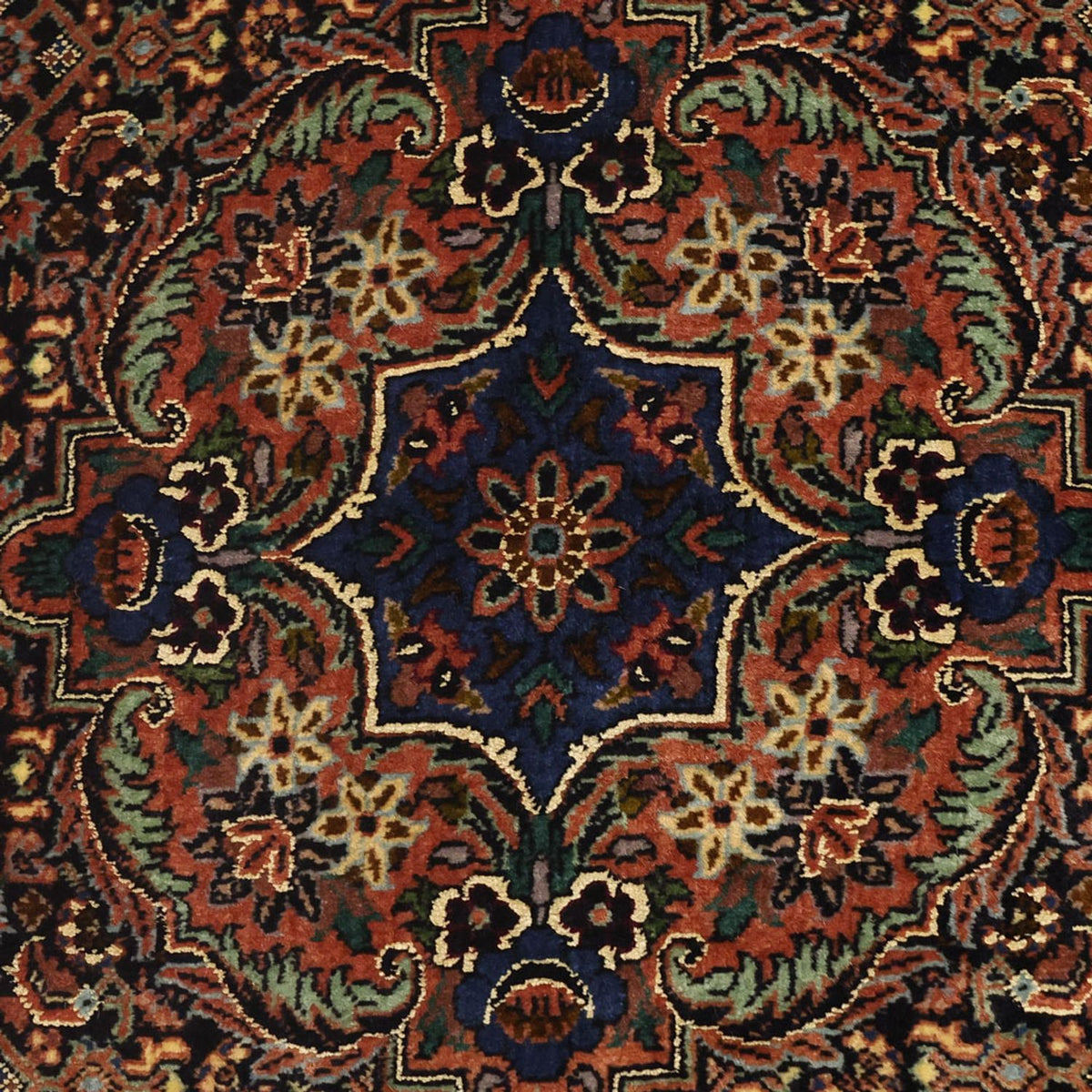 Perser Rug - Bidjar - 147 x 69 cm - dark beige