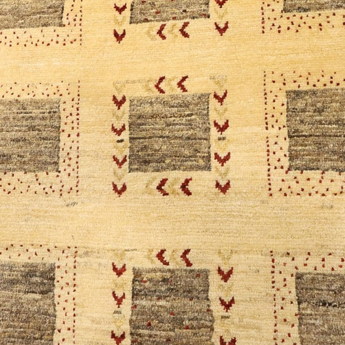 Gabbeh Rug - Kashkuli Perser - 190 x 116 cm - beige