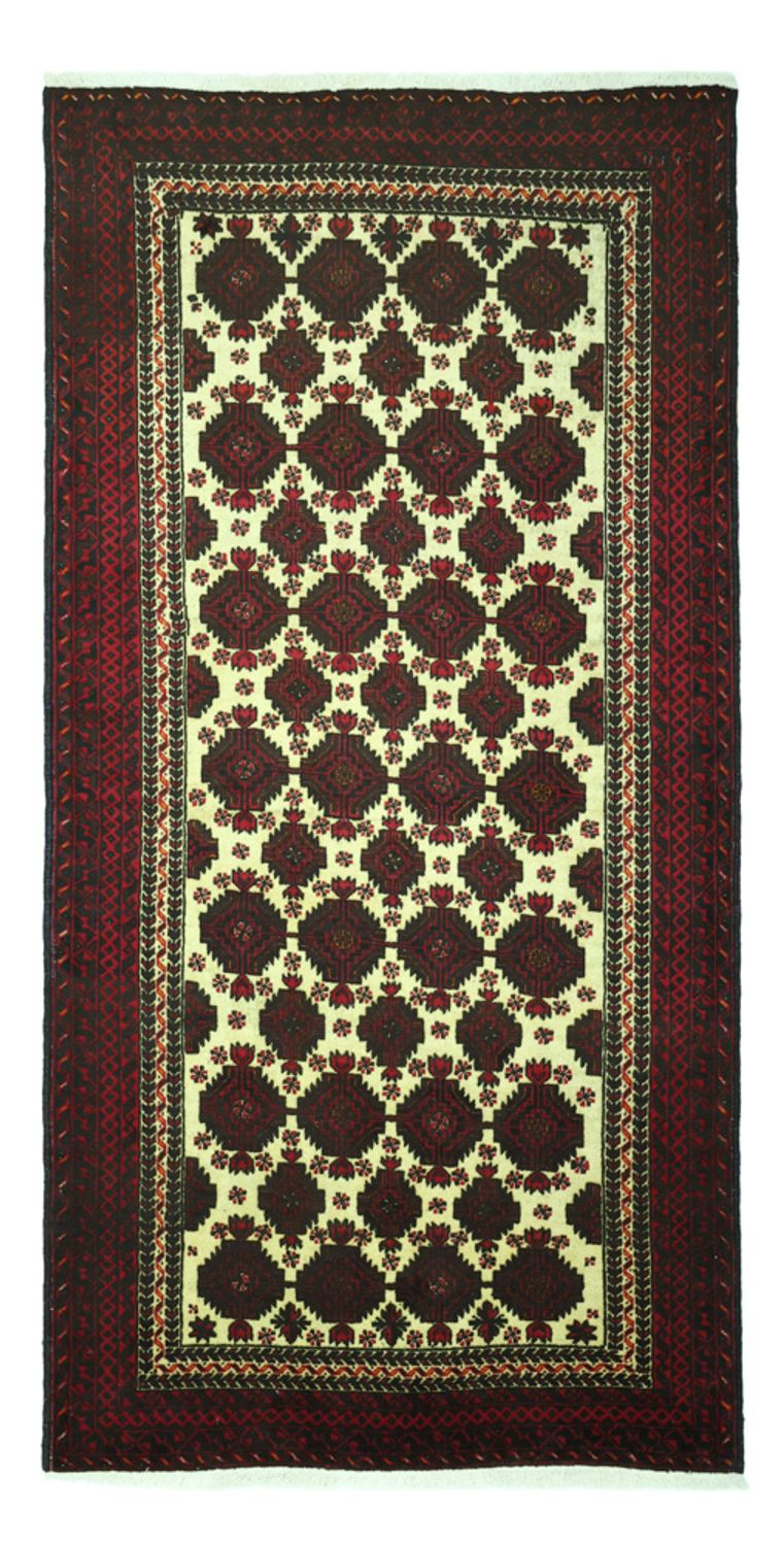 Runner Belutsch Rug - 193 x 99 cm - multicolored