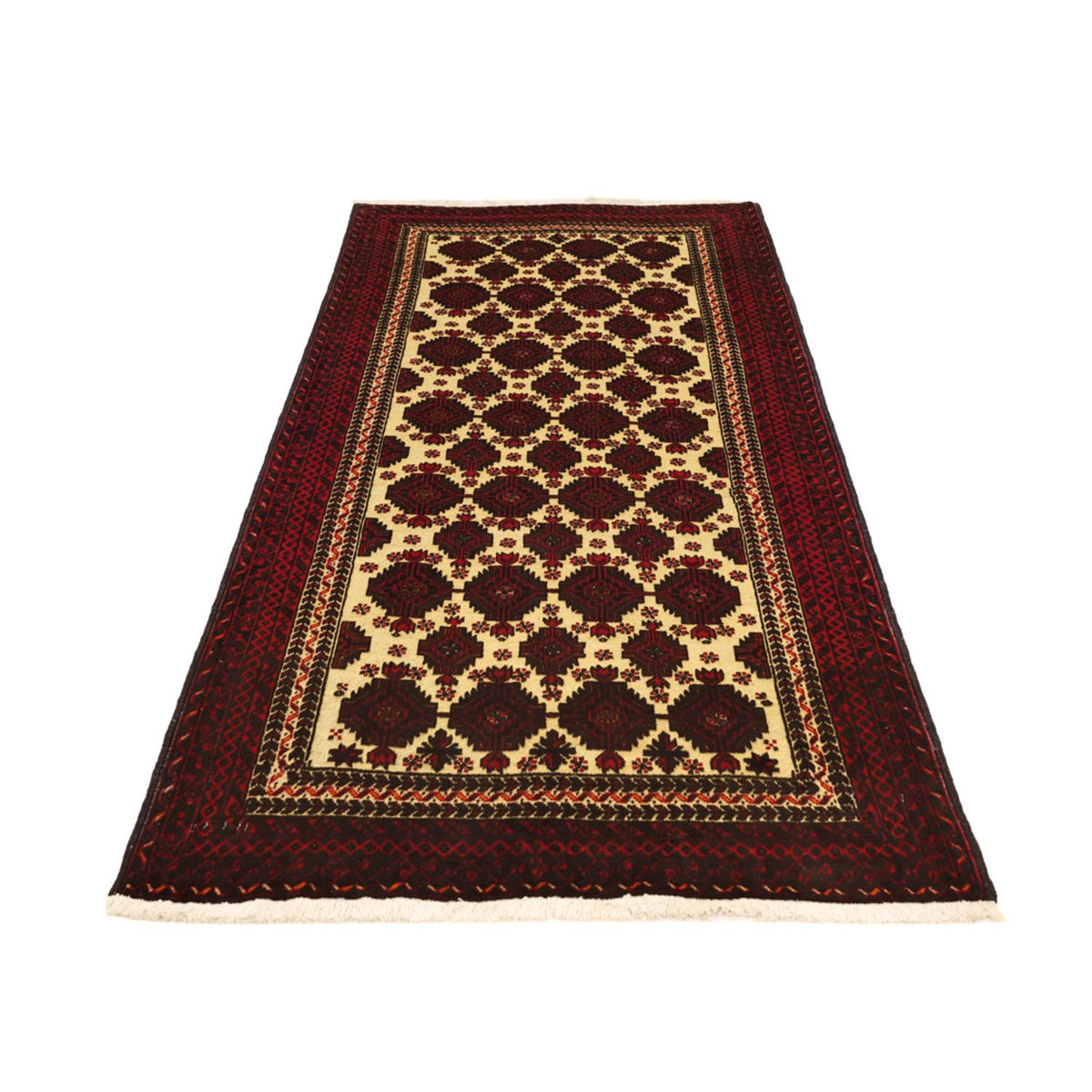 Runner Belutsch Rug - 193 x 99 cm - multicolored